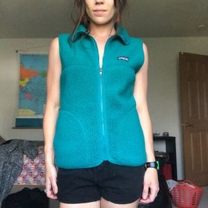 Retro vintage Patagonia vest